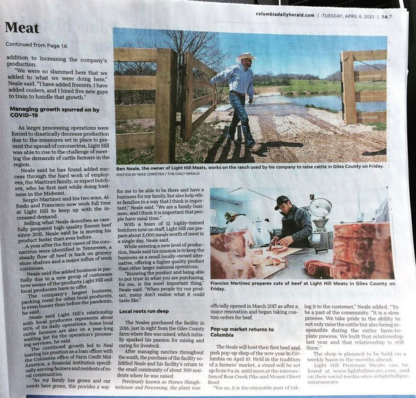 No Supply Chain? No problem for Local Cattle Producer Who Found Success During the Pandemic